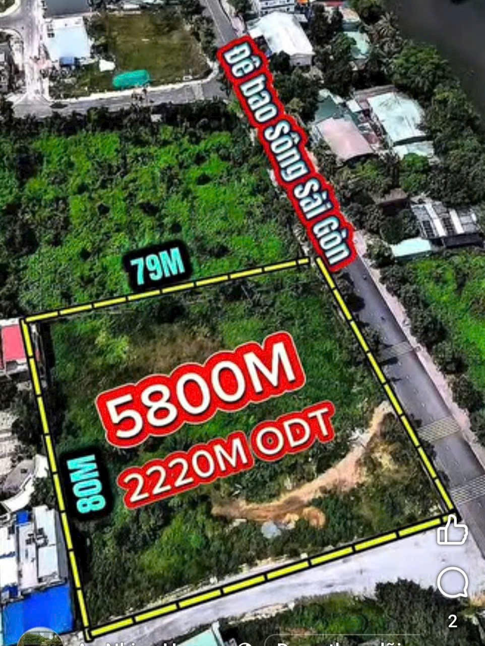 Cần bán Đất Phường Lái Thiêu, Thuận An, Diện tích 5800m², Giá Thương lượng