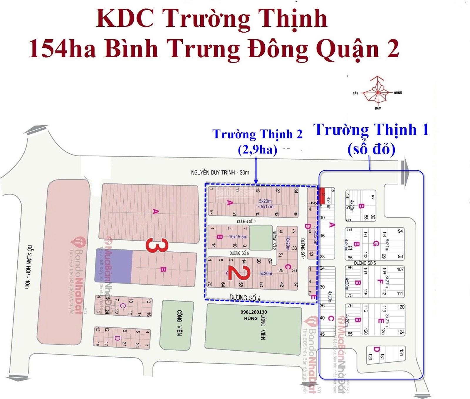 Cần bán Đất Phường Bình Trưng Đông, Quận 2, Diện tích 80m², Giá 8.1 Tỷ