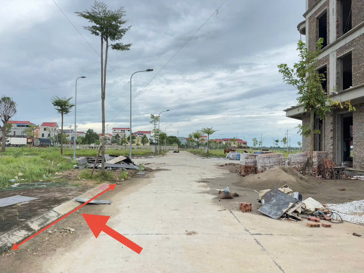 Đất đấu giá Bạch Đa, Kim Hoa, Mê Linh. Nằm sát đường Ngô Miễn, khu đô thị Kim Hoa 2