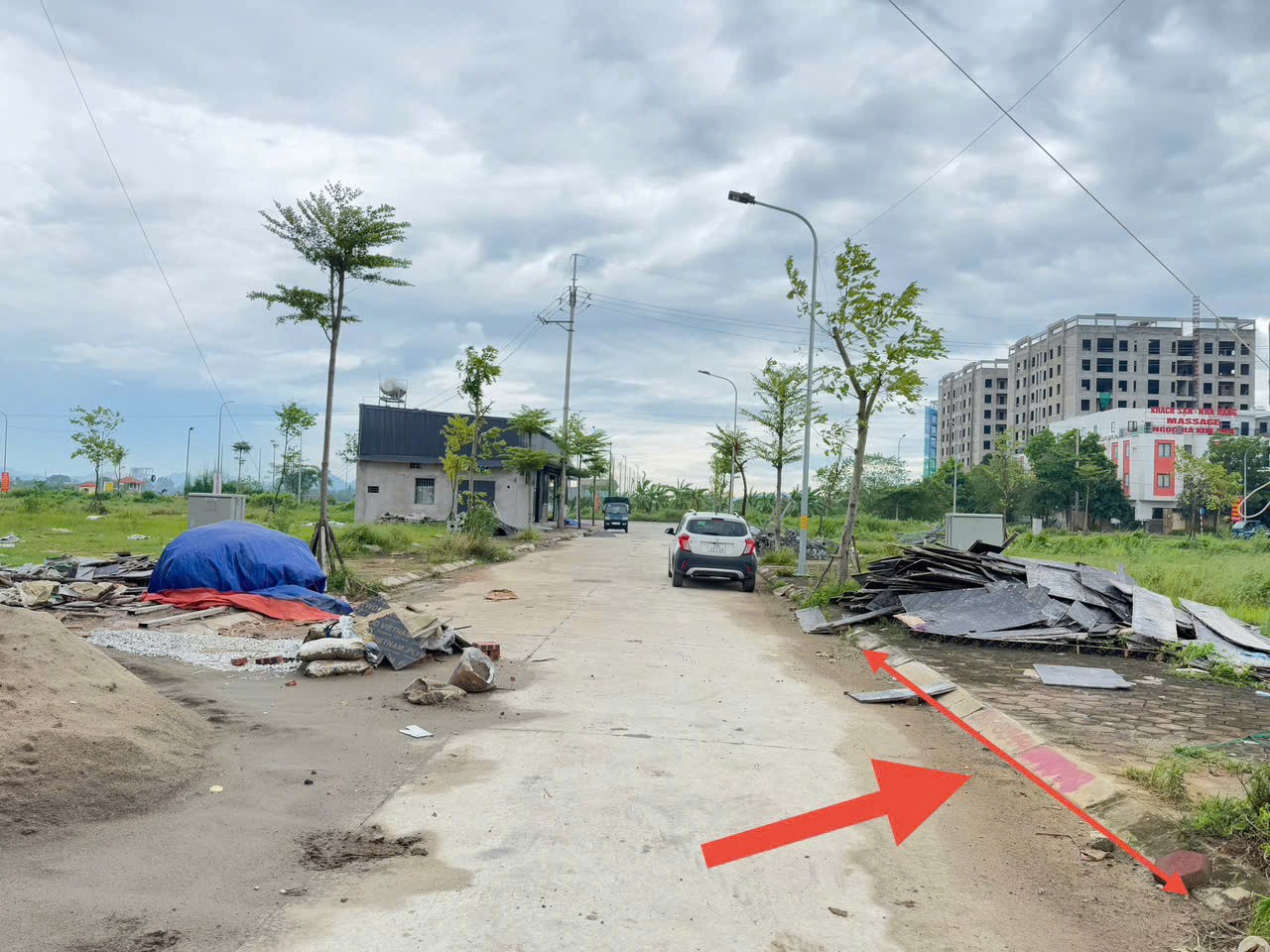 Đất đấu giá Bạch Đa, Kim Hoa, Mê Linh. Nằm sát đường Ngô Miễn, khu đô thị Kim Hoa 3