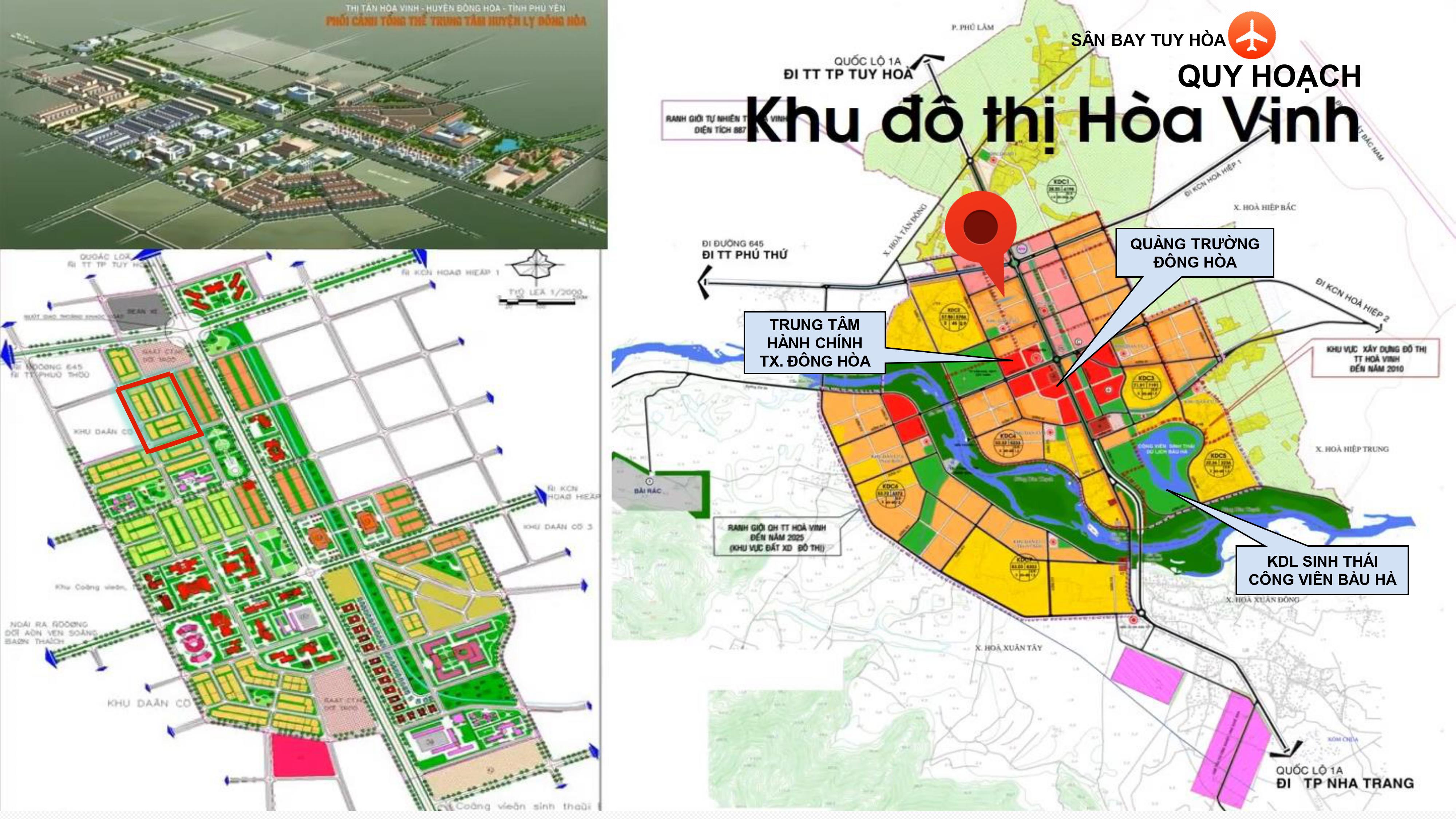 Bán đất nền sổ đỏ Nam Phú Yên giá đầu tư giai đoạn 1