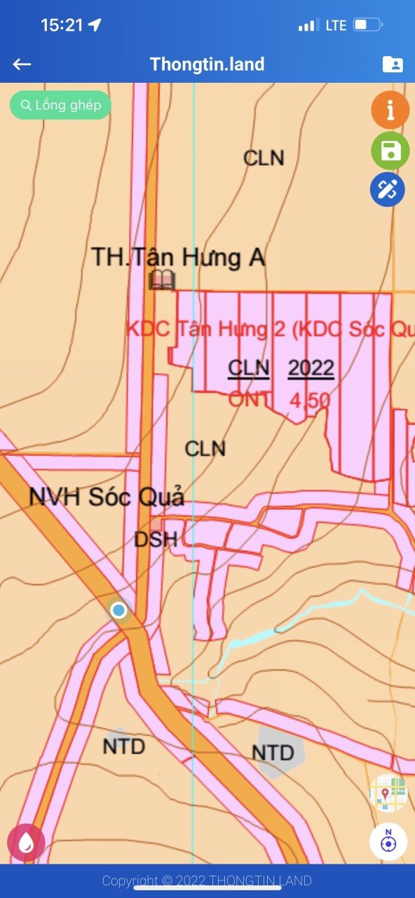 Cần bán Đất Xã Tân Hưng, Hớn Quản, Diện tích 1000m², Giá 1.85 Tỷ 7