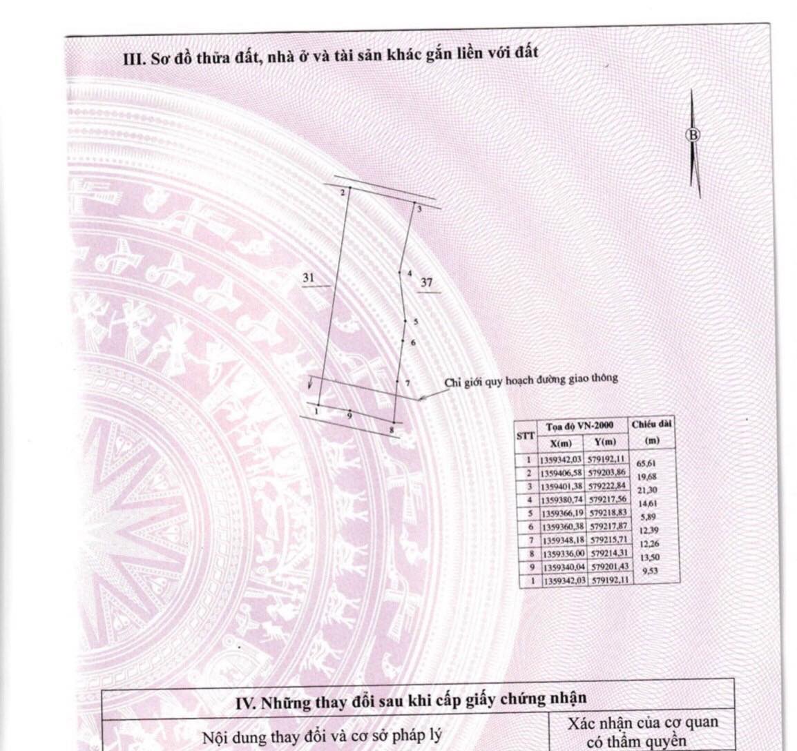 Cần bán Đất đường Tỉnh Lộ 2, Xã Diên Đồng, Diện tích 1350m², Giá 4.7 Tỷ 2