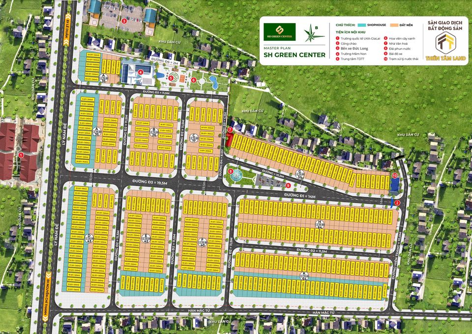 Cần bán Đất nền dự án dự án Dự án khu đô thị mới SH Land, Diện tích 110m², Giá 17,8 Triệu/m² 3
