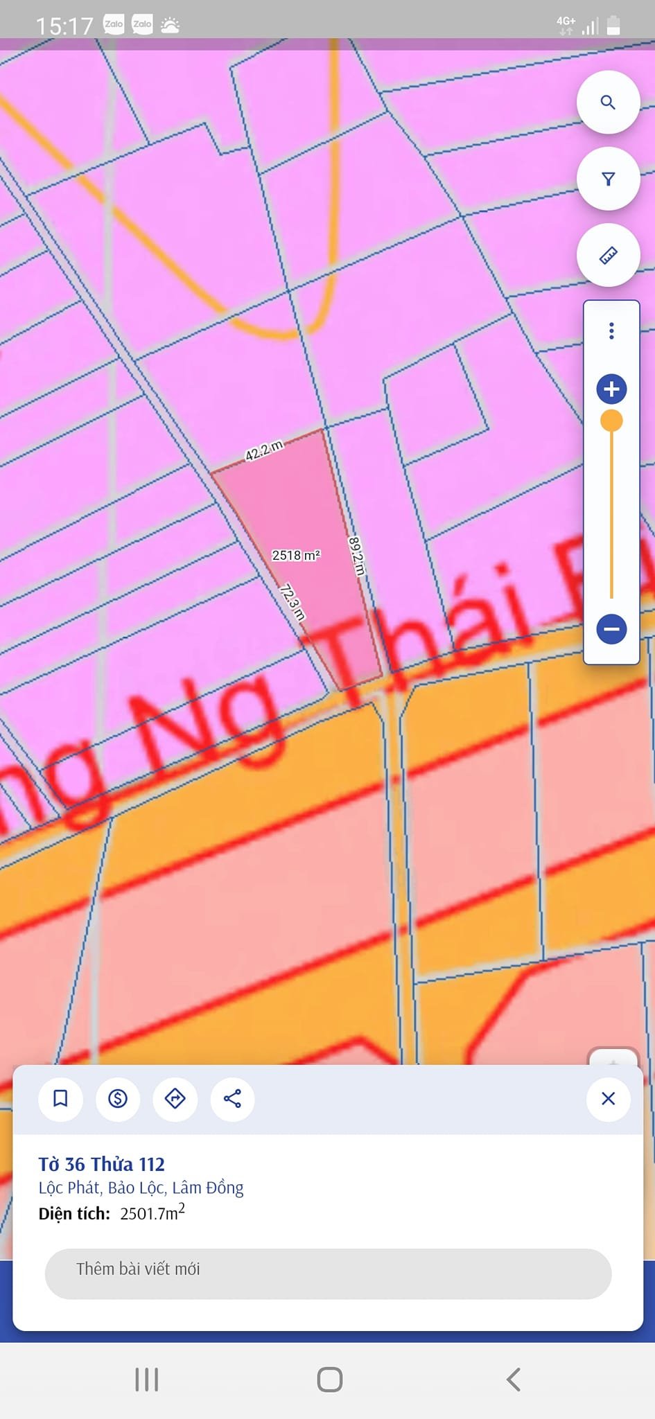 Bán Đất đường Nguyễn Thái Bình, Phường Lộc Phát 3
