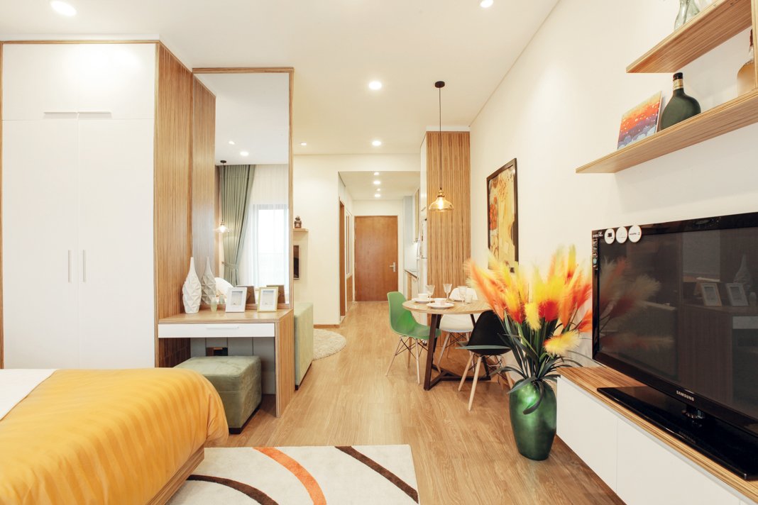 Bán căn hộ 1PN 55m2 chung cư The Two Residence Gamuda Hoàng Mai 2