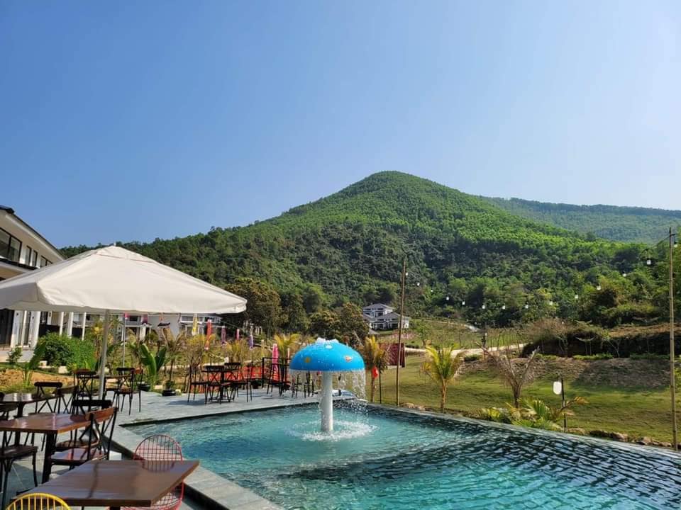 Bán lô BT Hasu Village tại Hòa Bình, full nội thất, 2 ngủ view sổ đỏ giá nhỉnh 2.6tỷ LH: 0969438926 6