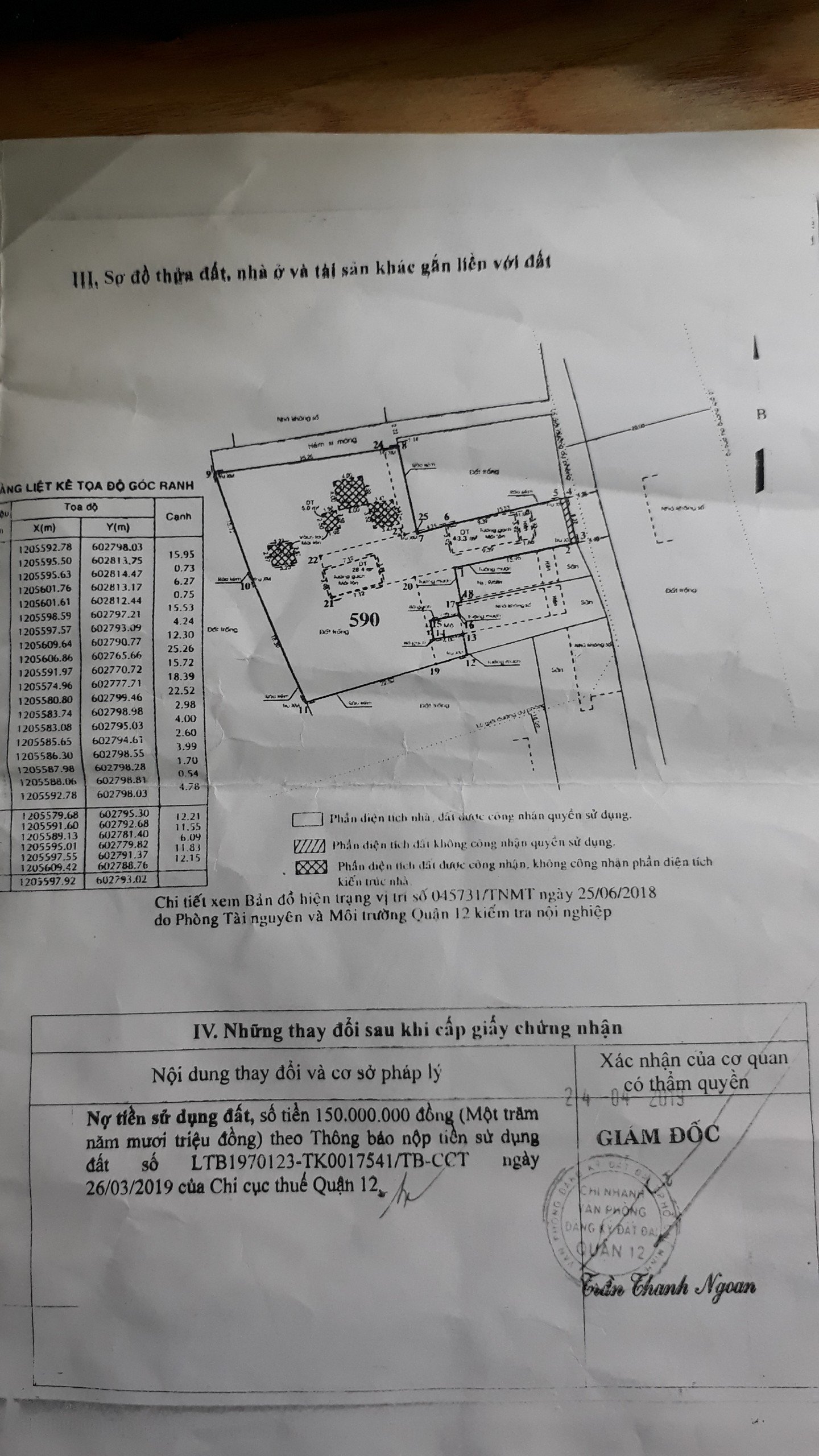 Cần bán Đất đường Thạnh Lộc 56, Phường Thạnh Lộc, Diện tích 295m², Giá 6,2 Tỷ 2