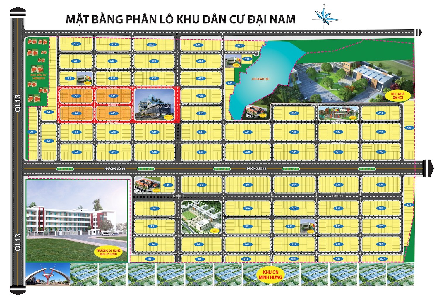 Cần bán Đất dự án Khu dân cư Đại Nam Bình Phước, Diện tích 150m², Giá 12 Triệu/m² 2