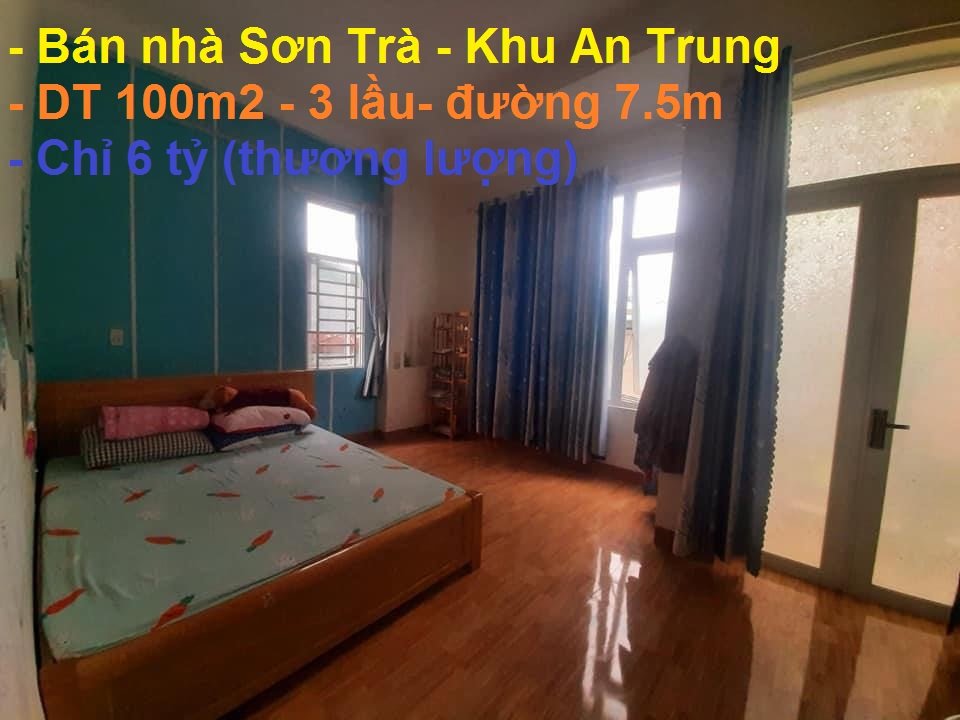 Bán nhà Sơn Trà. Cạnh cầu Trần Thị Lý. 100m2, 3 Lầu, đ5.5m. Chỉ 6 tỷ 2