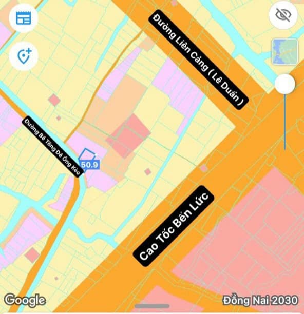 Cần bán Đất đường Phan Văn Đáng, Xã Phước Khánh, Diện tích 2043m², Giá 5 Triệu/m² 2