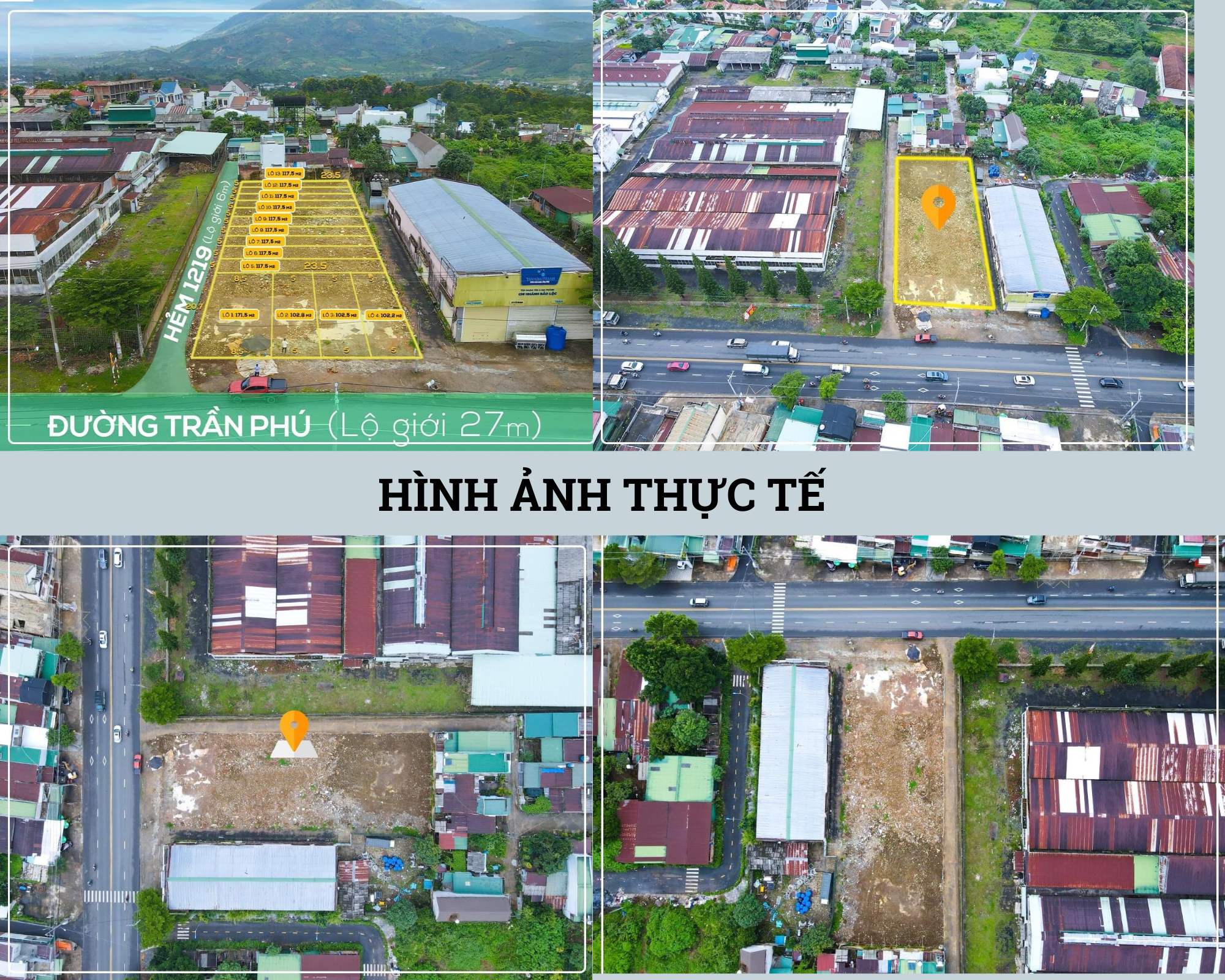 Cần bán Đất nền dự án đường Trần Phú, Phường Lộc Tiến, Diện tích 118m², Giá Thương lượng