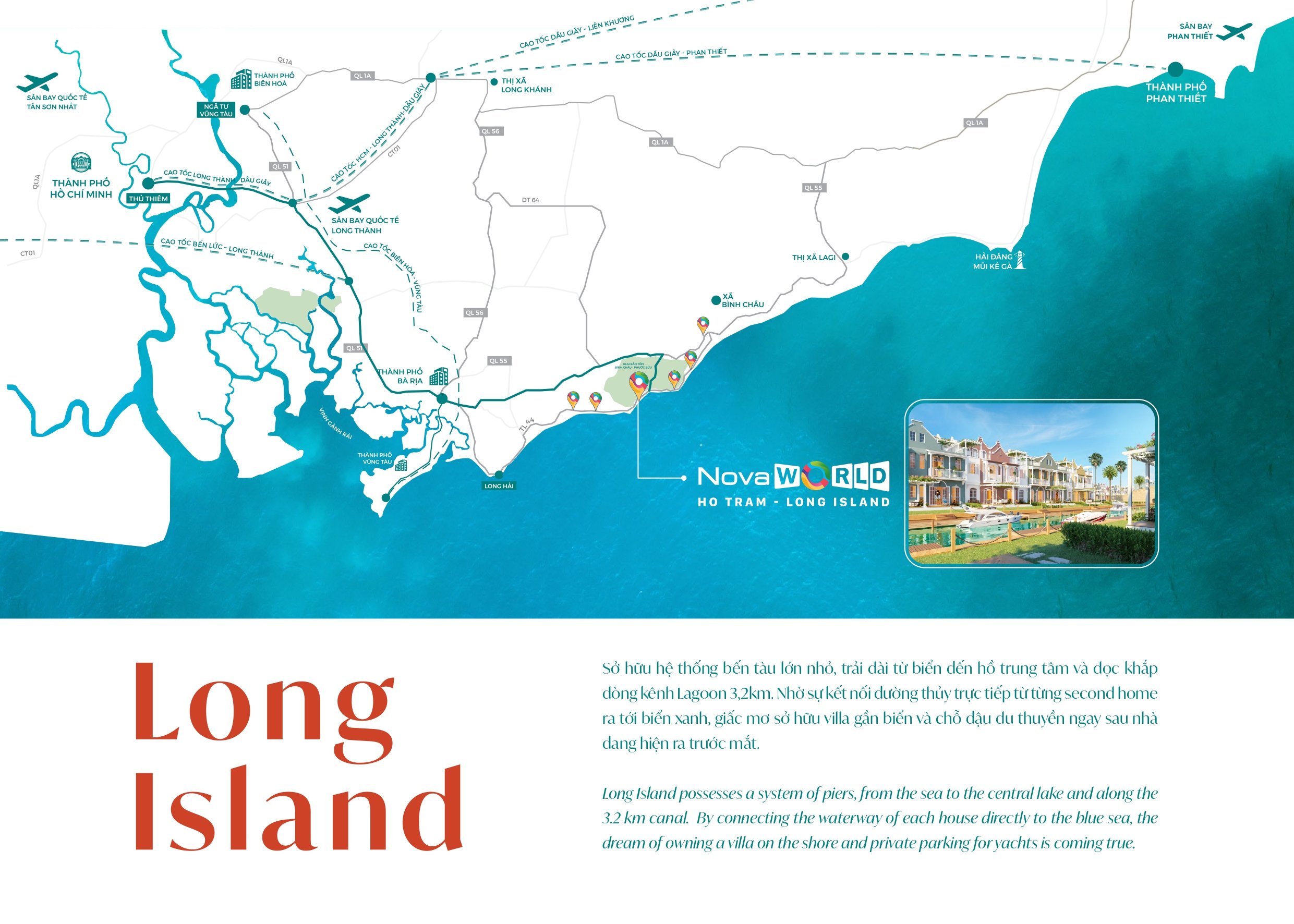LONG ISLAND dự án Novaworld Hồ Tràm - Nghỉ dưỡng miền nhiệt đới xứng tầm thượng lưu với du thuyền chạm cửa 4
