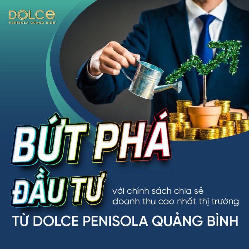 Dolce Penisola Quảng Bình siêu phẩm đầu tư được nhiều nhà đầu tư săn đón. 2
