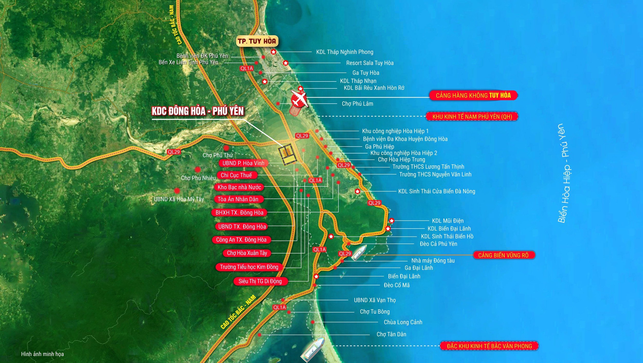 Bán nhanh lô đất Chính Chủ ở đô thị Nam Phú Yên - Gần sân bay Tuy Hòa. 5