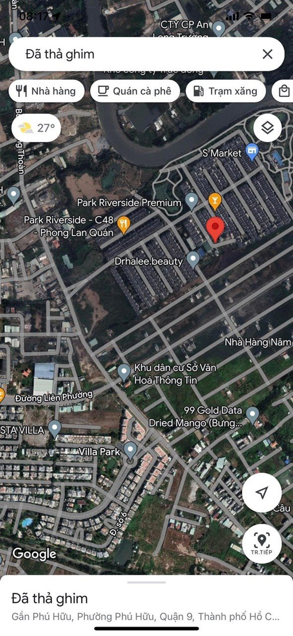 Cần bán Đất nền dự án đường Bưng Ông Thoàn, Phường Phú Hữu, Diện tích 126m², Giá Thương lượng 3