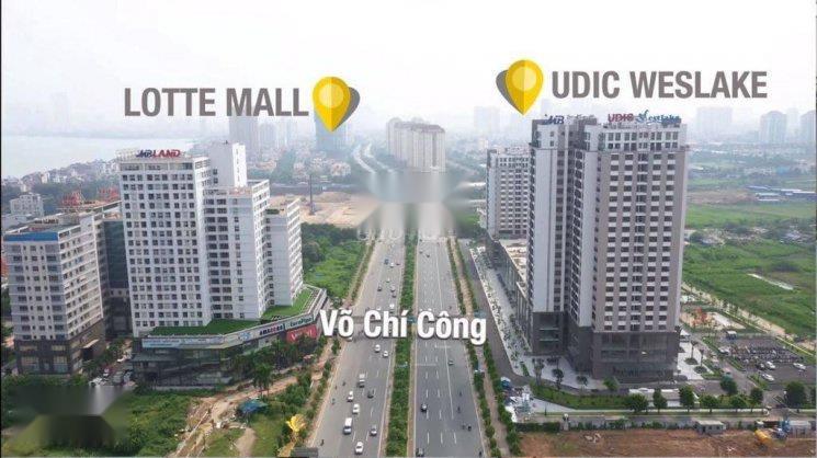 BÁN SÀN TMDV CHUNG CƯ UDIC WESTLAKE MẶT PHỐ VÕ CHÍ CÔNG, KHỐI ĐẾ.