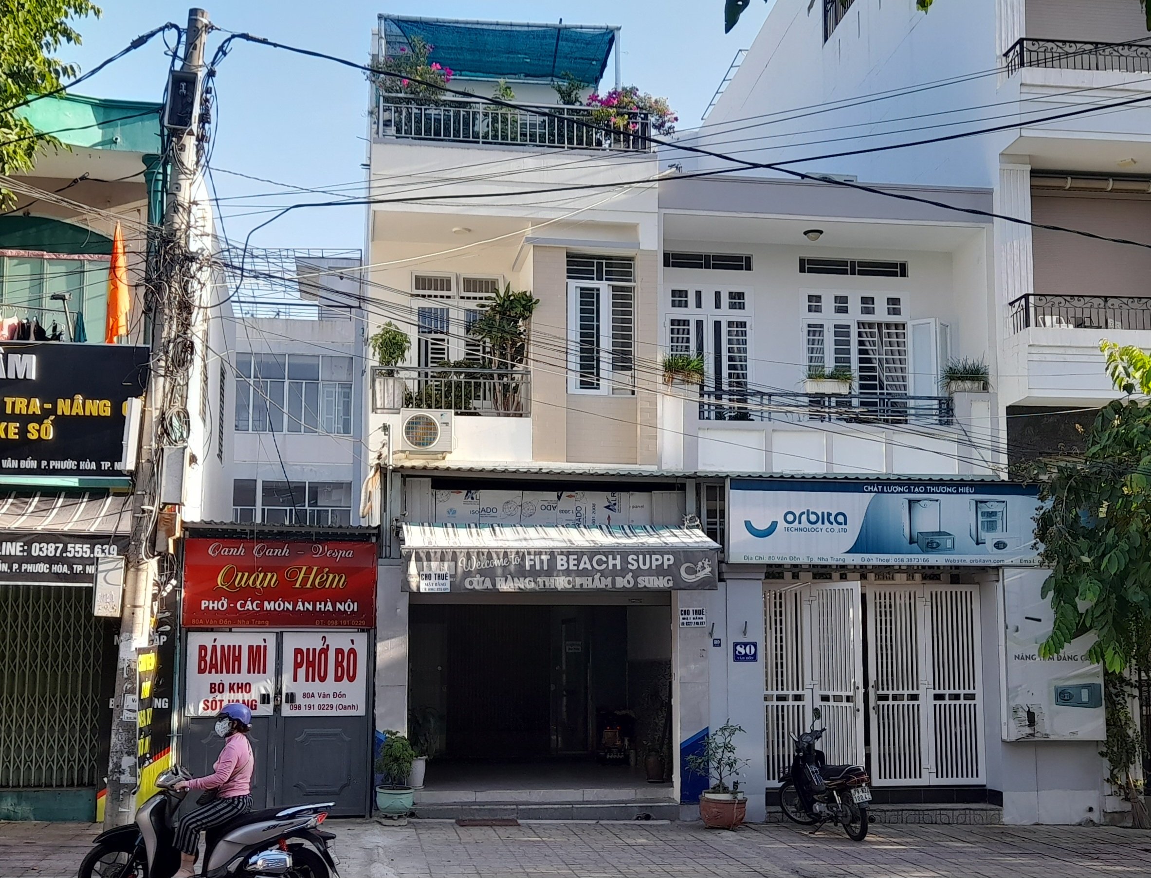 Cho thuê mặt bằng tại Vân Đồn, Phước Hòa, Nha Trang.