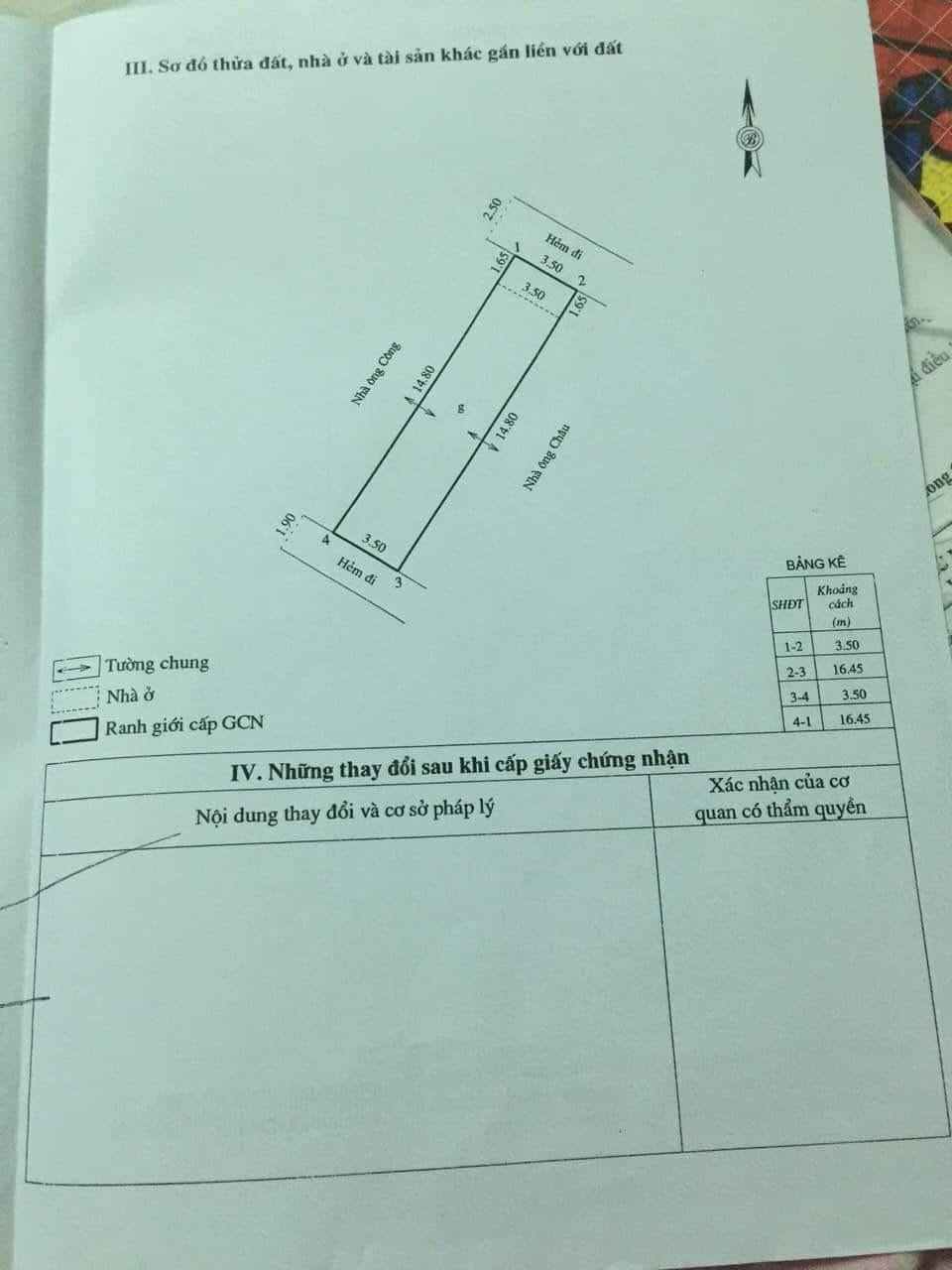 Bán Nhà Hẻm Cạn 2 Mặt Nguyễn Thái Học, P.Nguyễn Văn Cừ, Quy Nhơn , 57,6m2 , Cấp 4 , Giá 2 Tỷ 500 Tr 2