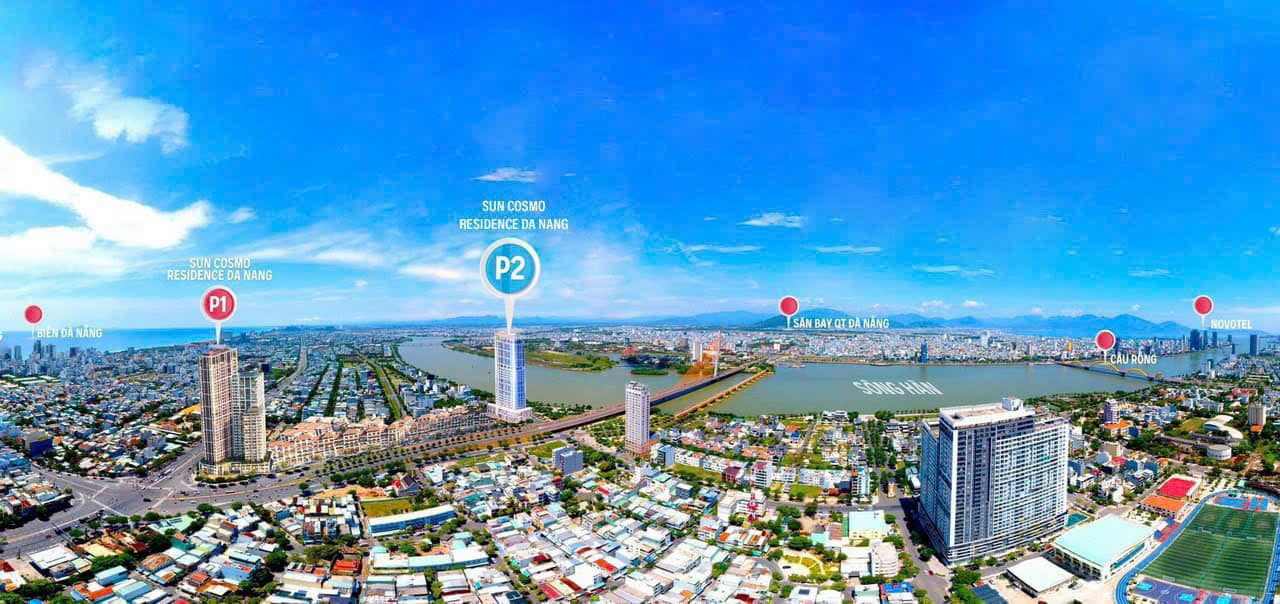 Bán siêu lỗ căn hộ cao cấp view triệu đô nằm trên quỹ đất hiếm hoi còn sót lại bên bờ sông Hàn, ngay giao lộ nối 2 quận lớn 3