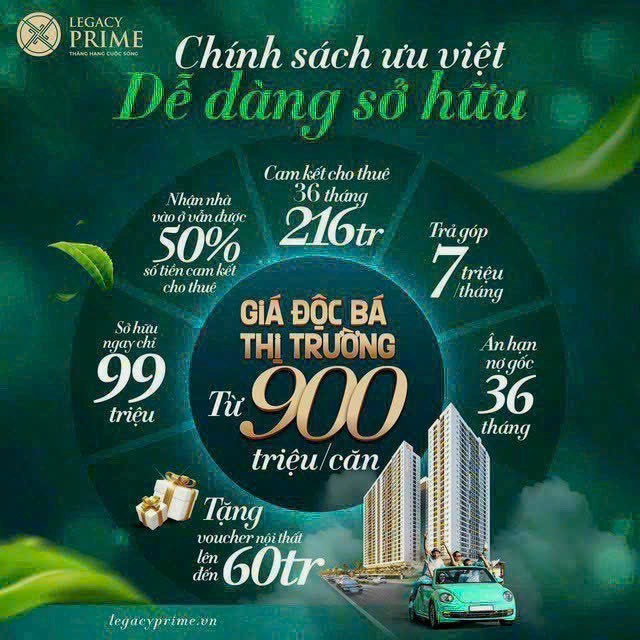 Căn Hộ Chung Cư LEGACY - Thuận An - Bình Dương. 12