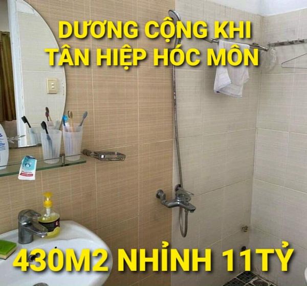 Ngộp - 430m2 nhỉnh 20tr/m2 Dương Công Khi Tân Hiệp Hóc Môn TPHCM 5