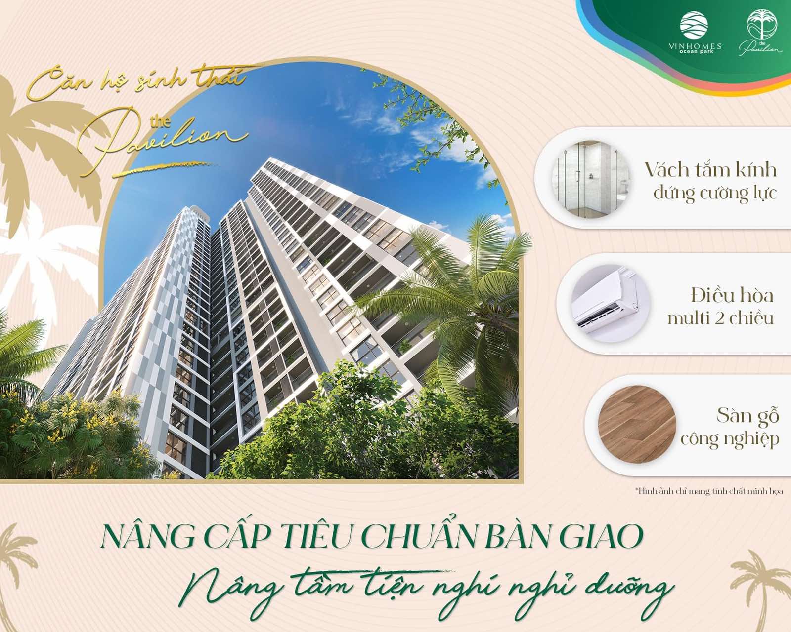 CẦN BÁN SIÊU PHẨM CĂN 2PN-2WC TẦNG TRUNG VIEW ĐẸP PHÂN KHU THE PAVILION GIÁ CHỈ 2,95 TỶ BP TẠI VHOP 5