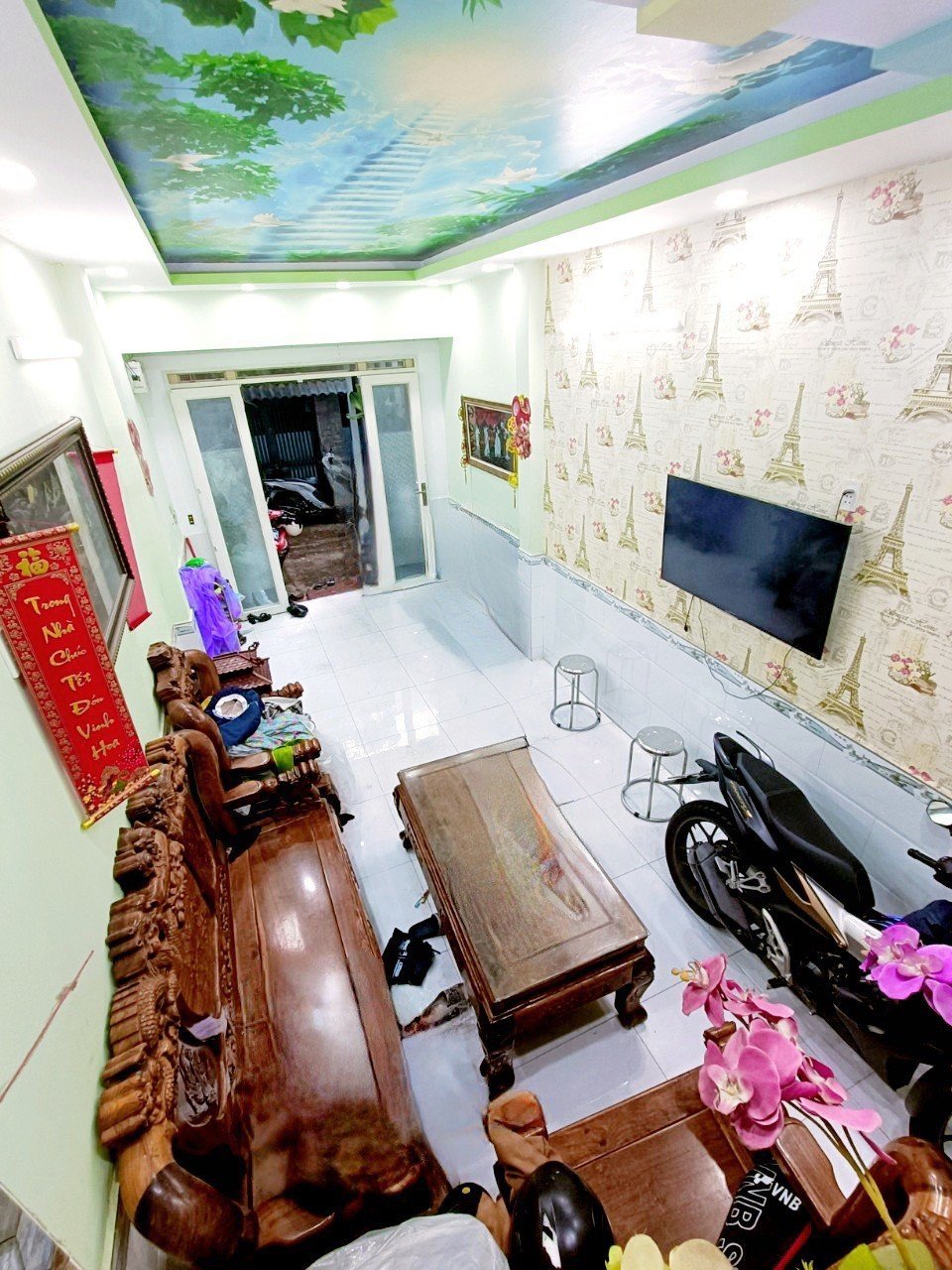 Bán nhà HXH rẻ đẹp Bình Tân giáp Tân Phú – Chỉ nhỉnh 3 Tỷ 3 tầng 4PN 3WC gần chợ Bình Long 3