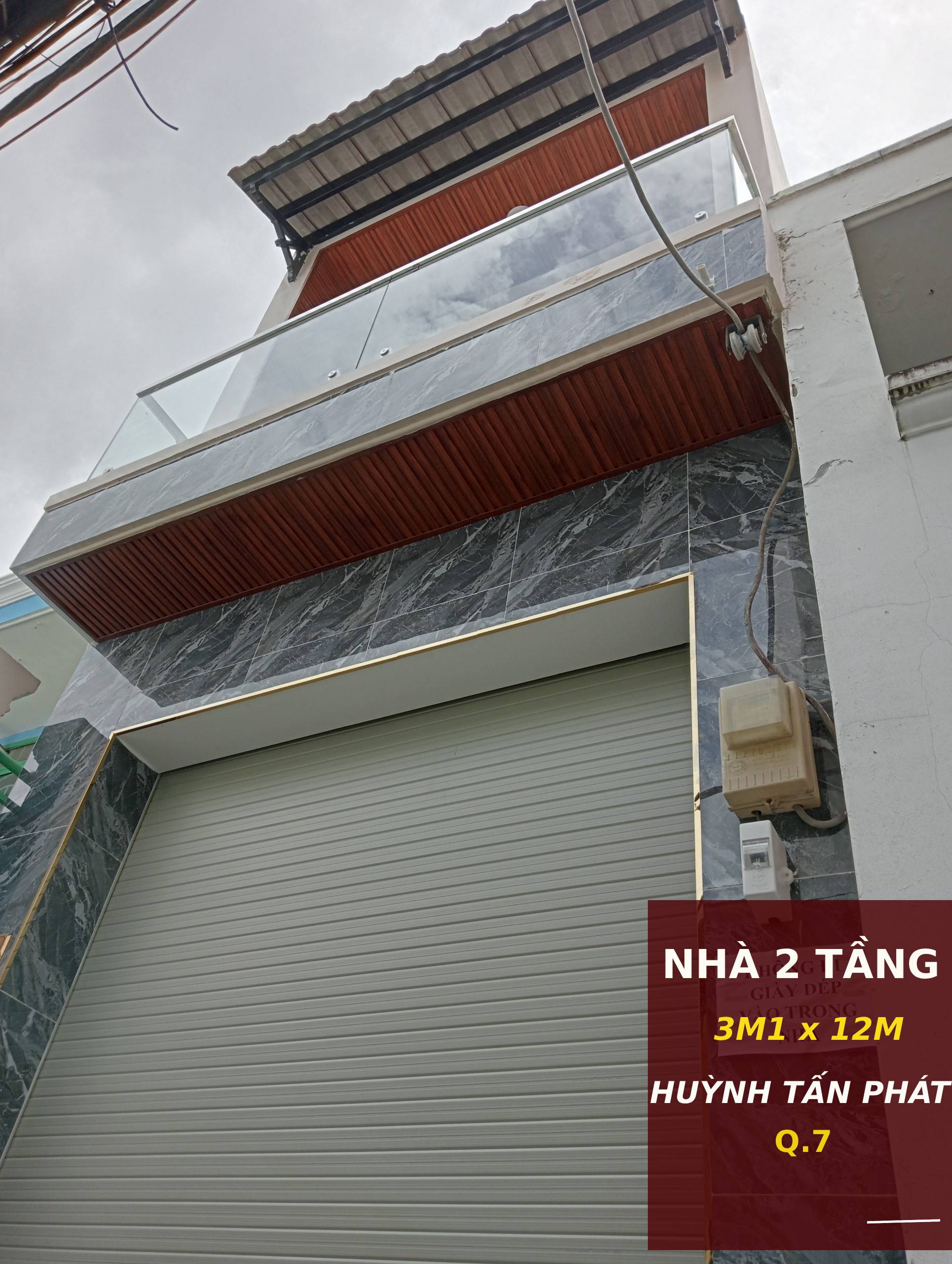Nhà mới tinh 2 tầng 36m2 - khu dc hiện hữu - Huỳnh Tấn Phát-  Quận 7.