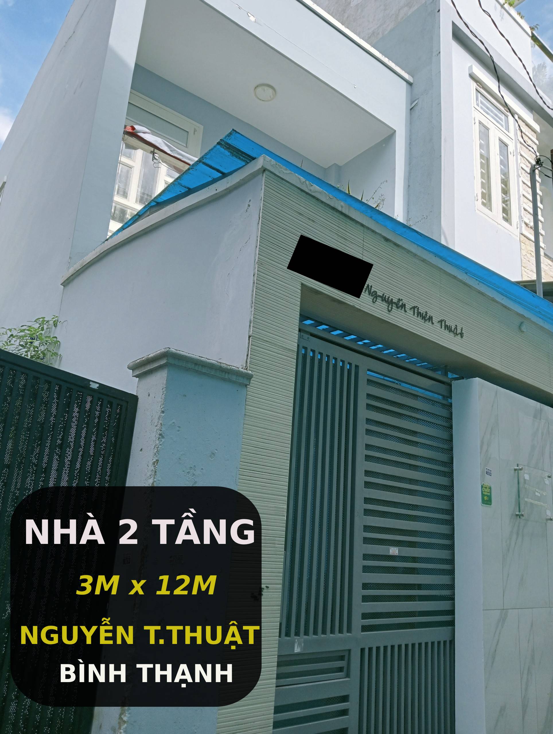 Nhà riêng 2 Tầng Sổ Hồng 36m2 Nở hậu tài lộc gần Chợ Bà Chiểu Bình Thạnh