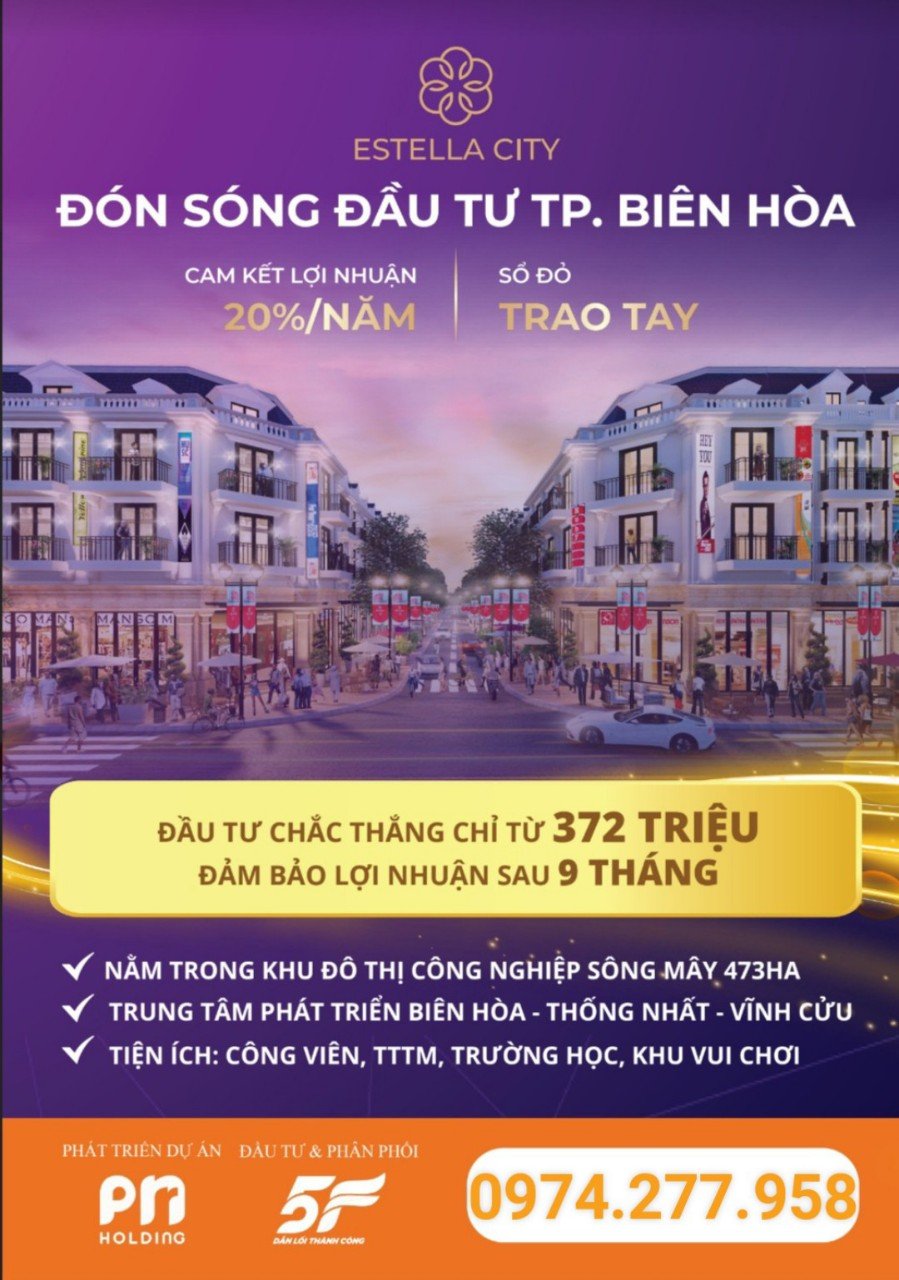 Đất nền giá rẻ ngay KCN Sông Mây chỉ 372Tr dt 100m2 Full thổ cư, SHR 4