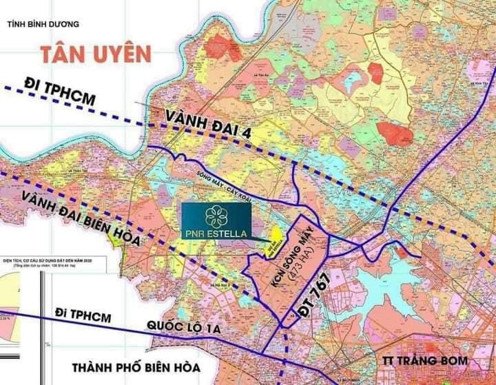 Cần bán Đất Xã Tân An, Vĩnh Cửu, Diện tích 100m², Giá 372 Triệu