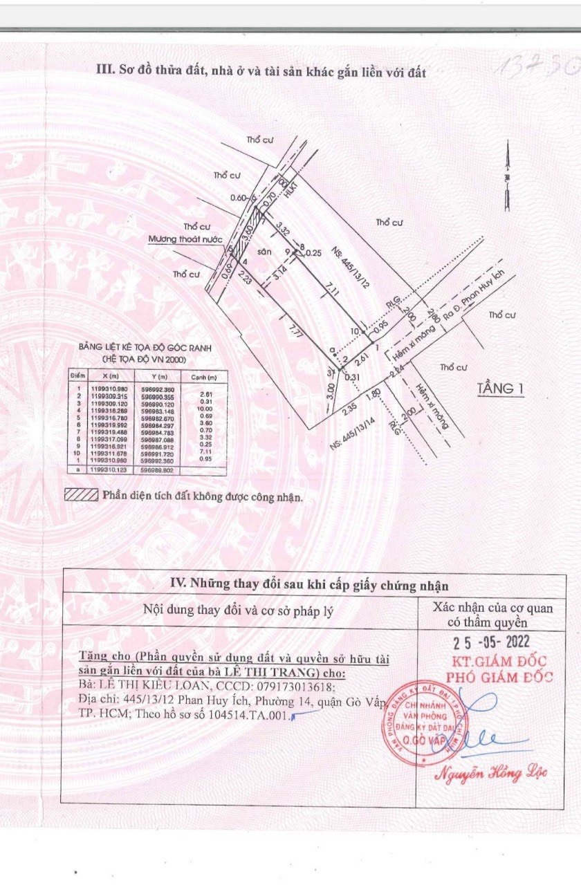 Chính Chủ Cần Bán Nhà Phường 14, Quận Gò Vấp, Tp Hồ Chí Minh 2