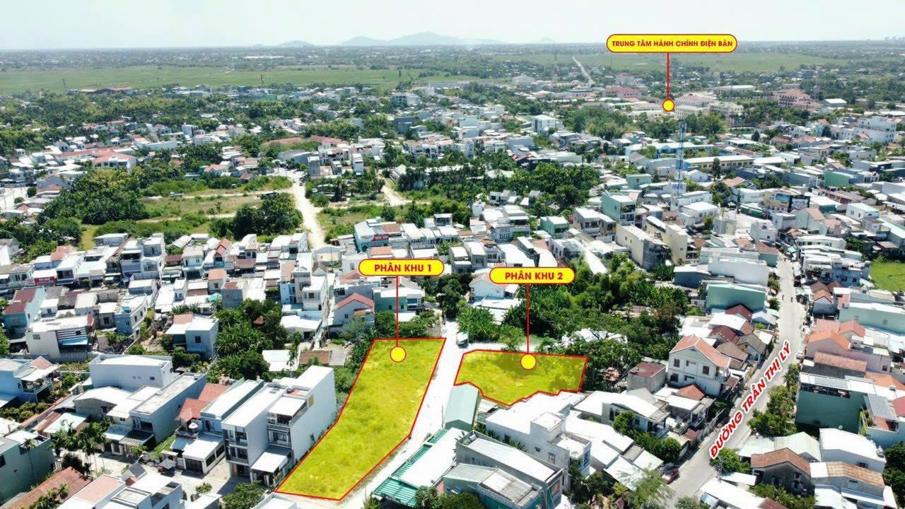 Đất trung tâm Vĩnh Điện, gần nhà hàng Phú Vĩnh, đường 6m, hỗ trợ thuế phí ra sổ  LH: 0918852552 1