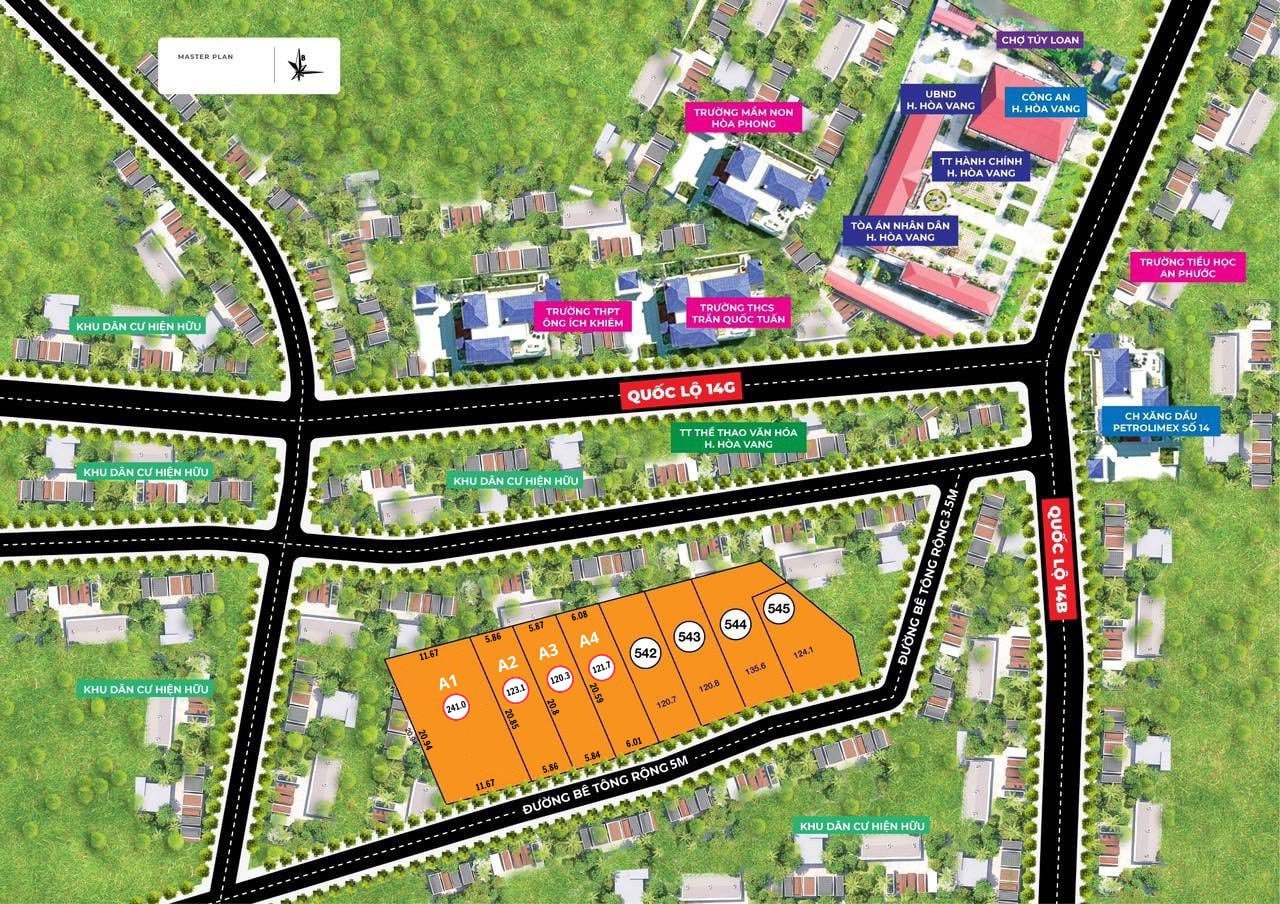 Cần bán Đất Xã Hòa Phong, Hòa Vang, Diện tích 123m², Giá Thương lượng