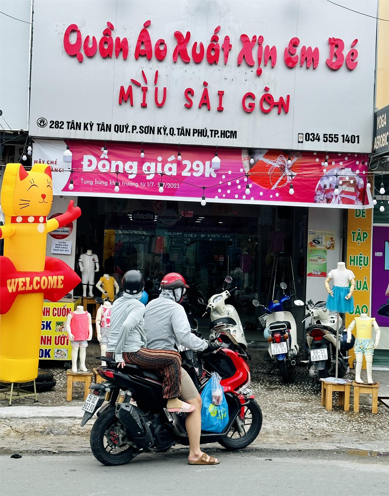 SANG NHƯỢNG MẶT BẰNG KINH DOANH QUẦN ÁO Tại Phường Sơn Kỳ, Quận Tân Phú - HCM