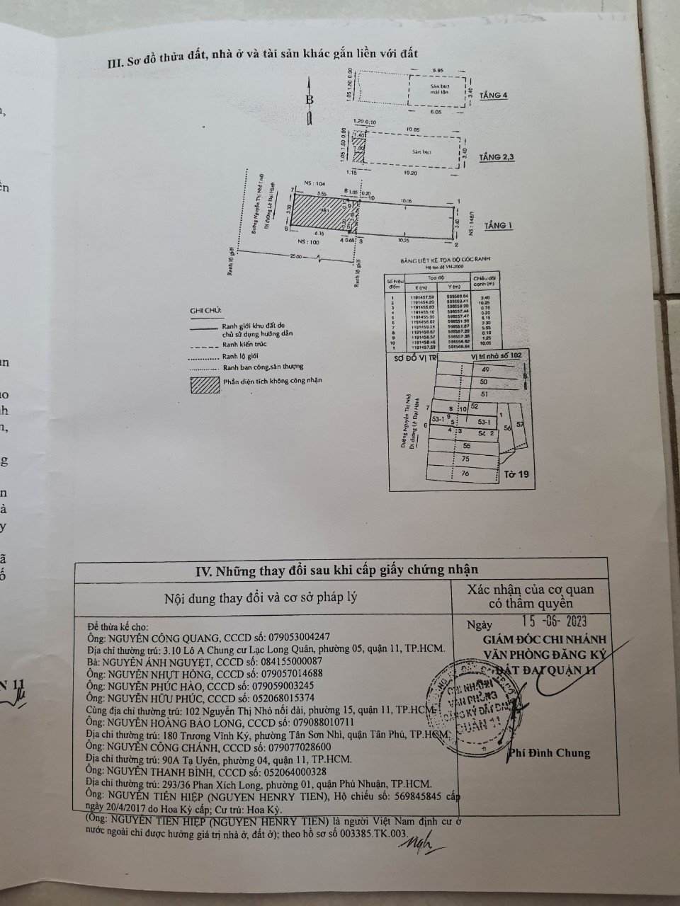 NHÀ CHÍNH CHỦ - GIÁ TỐT - CẦN BÁN NHANH Căn nhà tại quận 11, TPHCM 3