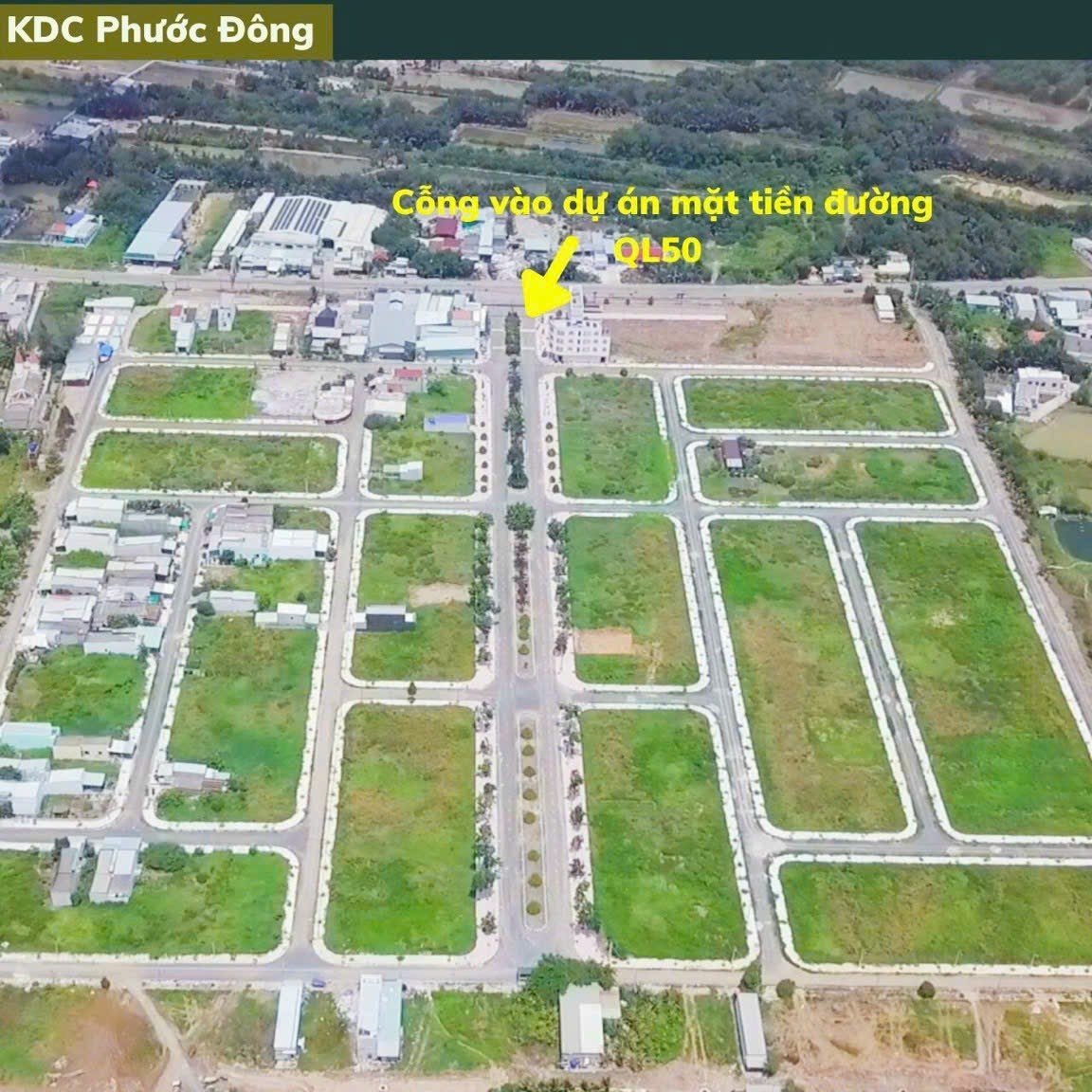 Đẩy bán gấp 100m2 nền kdc Phước Đông chủ chủ giá ngộp chỉ 895tr chó ai nền đầu tư 2