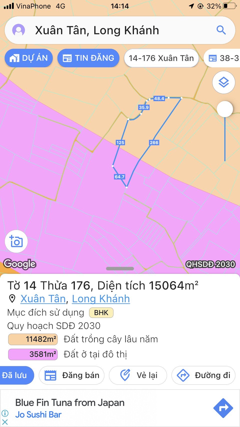 Bán đất Phường Xuân Tân .Long Khánh Đồng Nai 4
