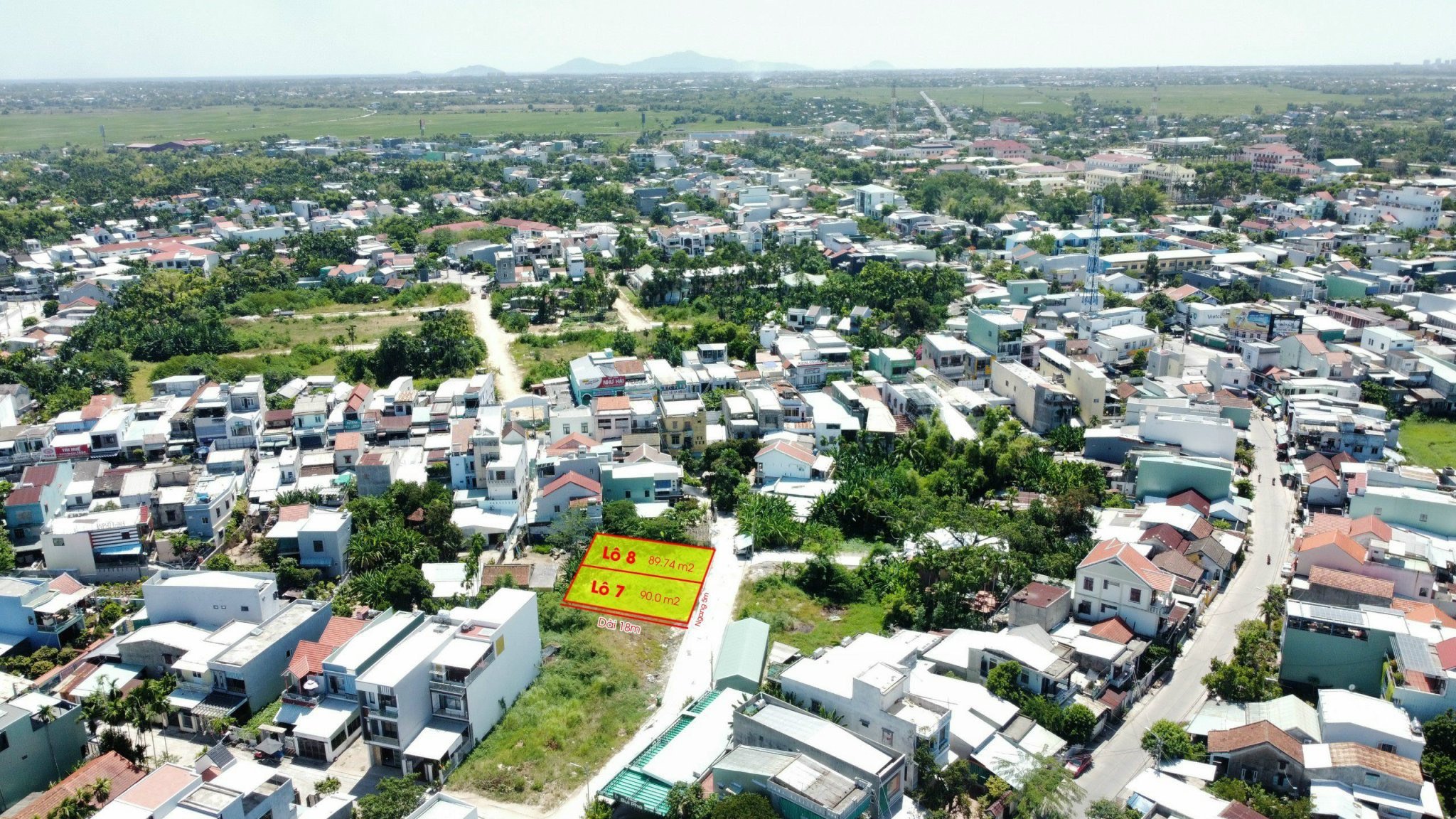 Đất cạnh bệnh viện Vĩnh Điện, đường rộng 6m bao thuế phí ra sổ tháng 9/2023  LH 0918852552 7