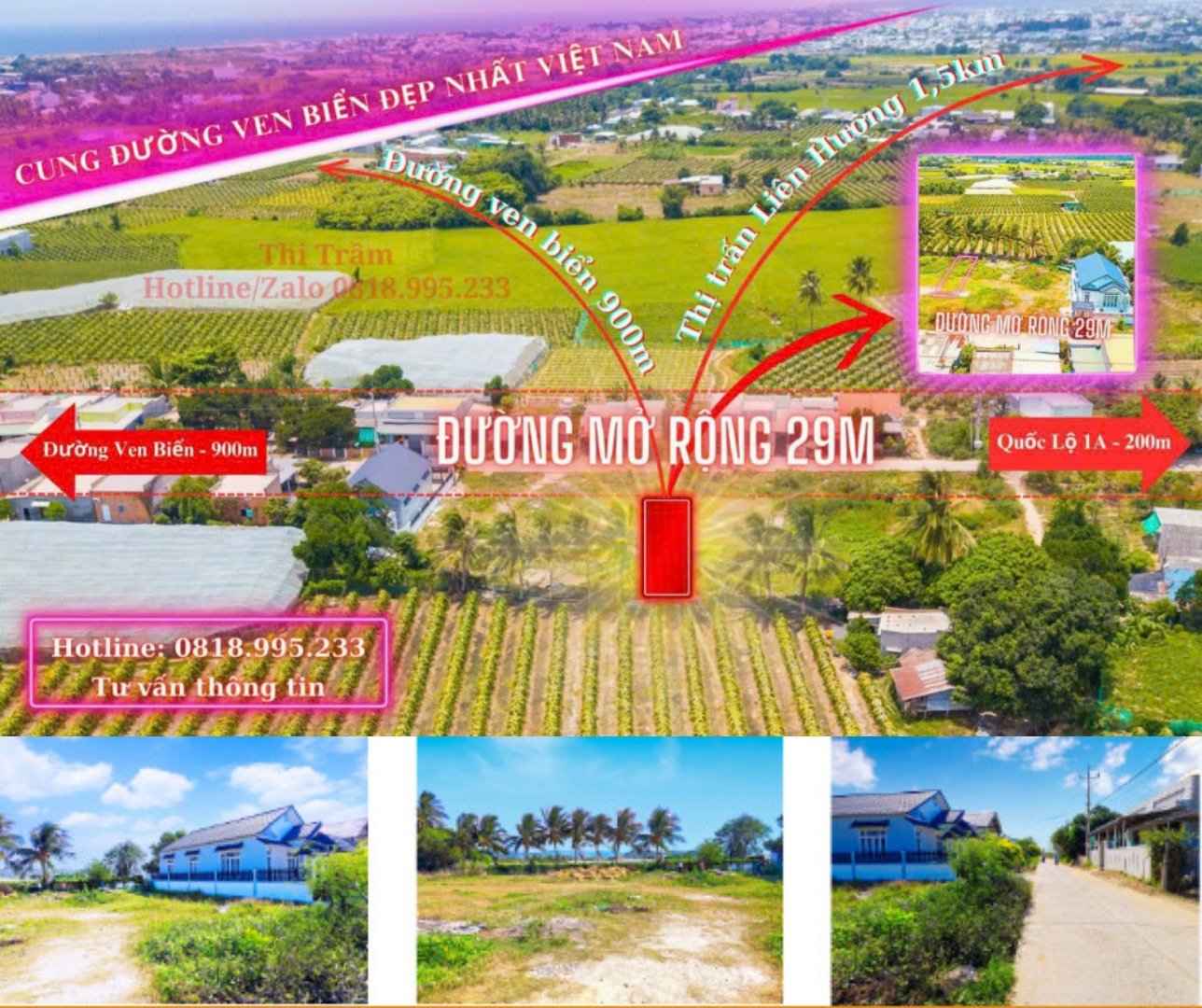 Cần bán Đất Xã Phước Thể, Tuy Phong, Diện tích 122m², Giá 6.200 Triệu