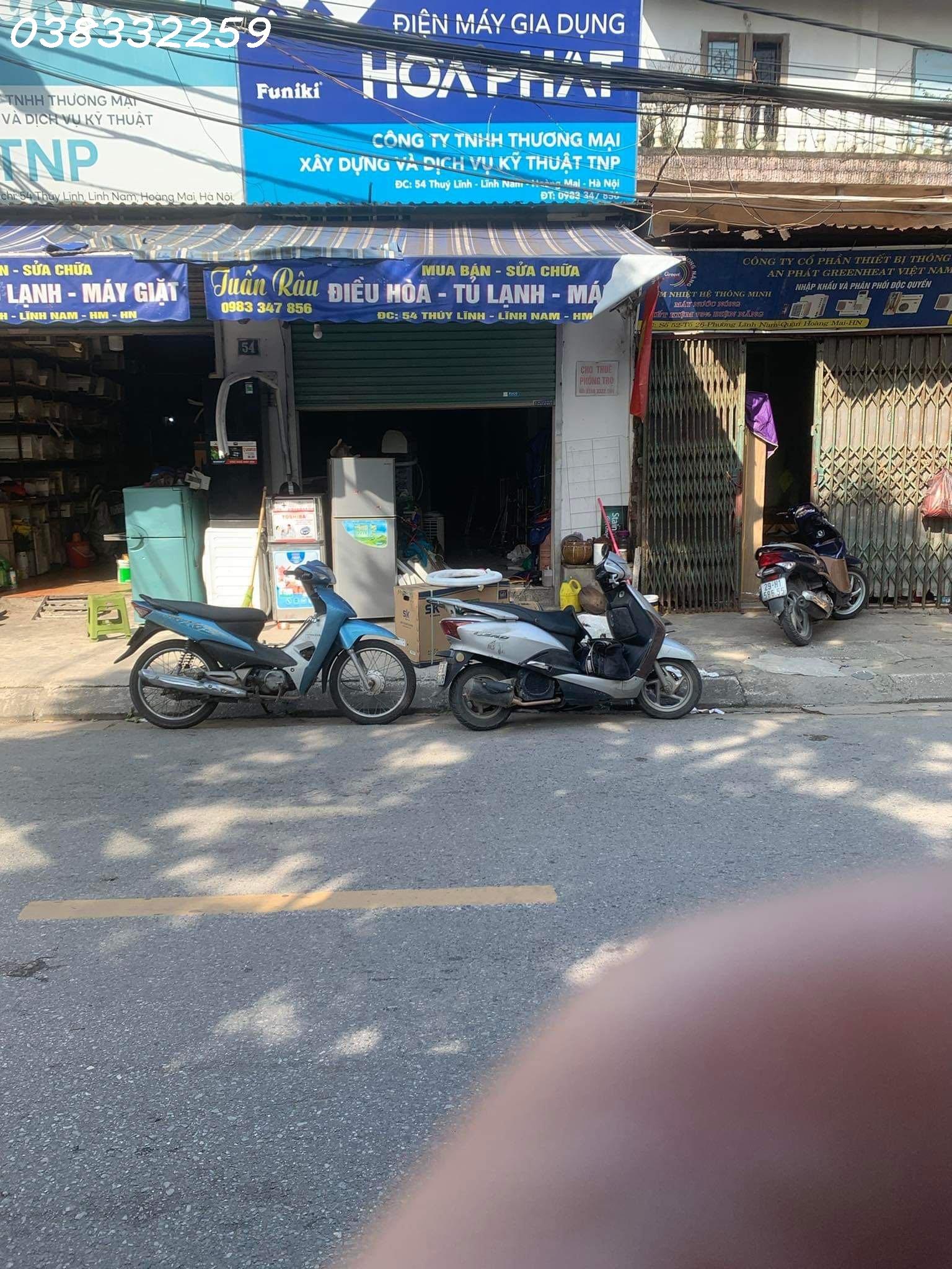 Cho thuê cửa hàng nhà cấp 4  SN54 phố Thuý Lĩnh - Lĩnh Nam - Hoàng Mai - Hà Nội