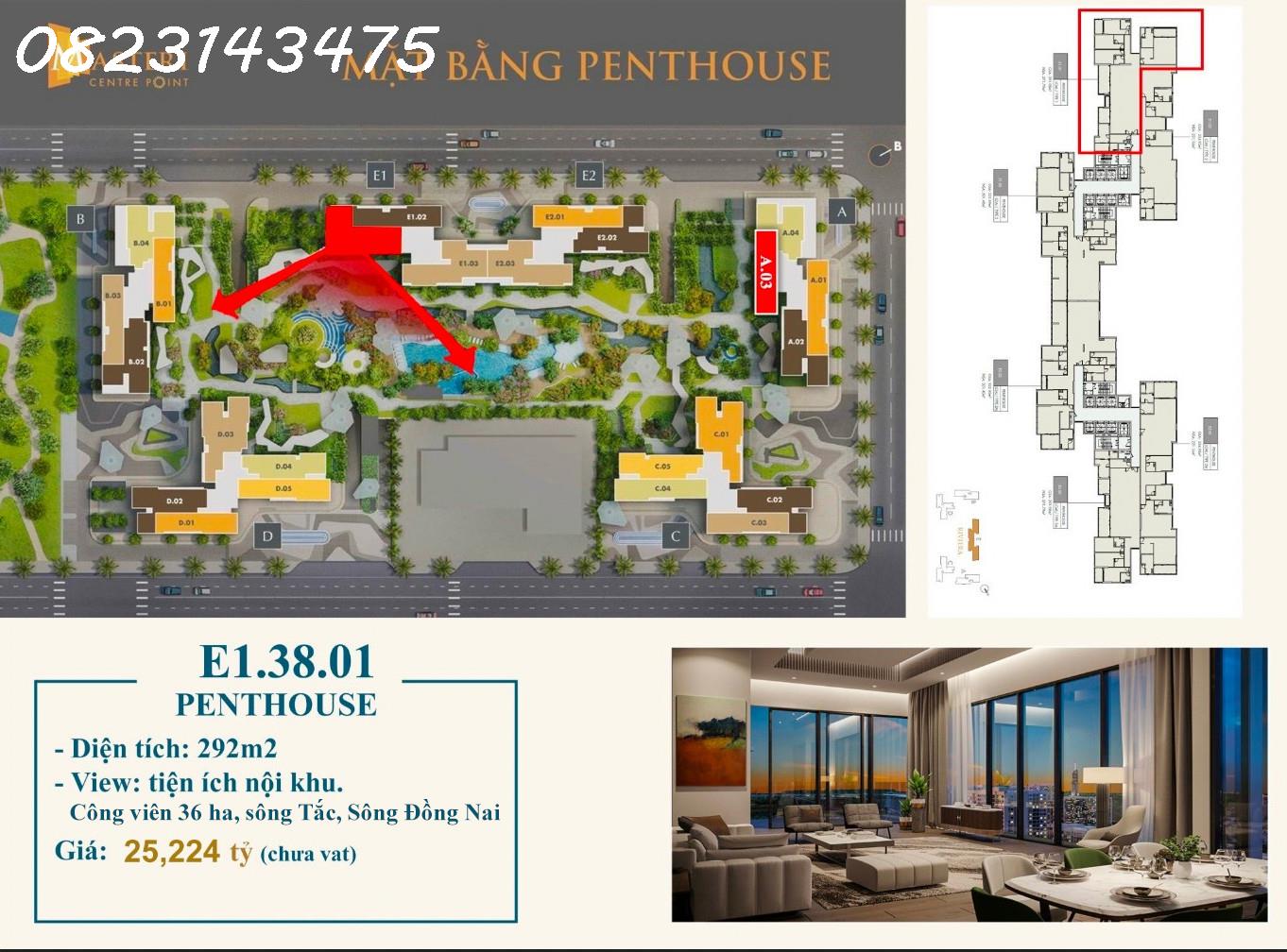 Penthouse cho Giới thượng lưu DT 292m2 Khu Compound Cao cấp chỉ 25.2 tỷ 2