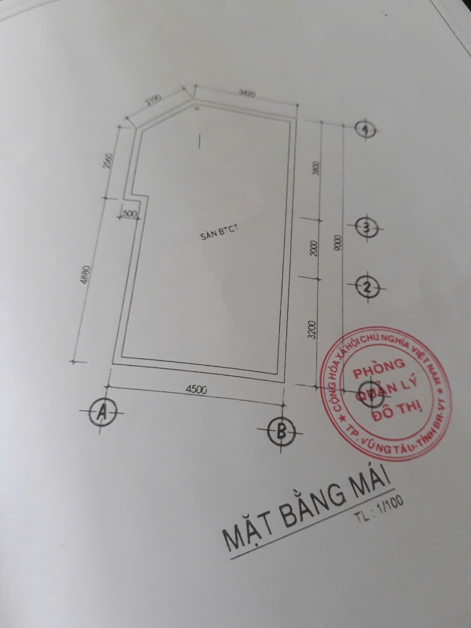 Cần bán Nhà ở, nhà cấp 4, nhà hẻm đường Trương Công Định, Phường 3, Diện tích 43.7m², Giá 4 Tỷ 1