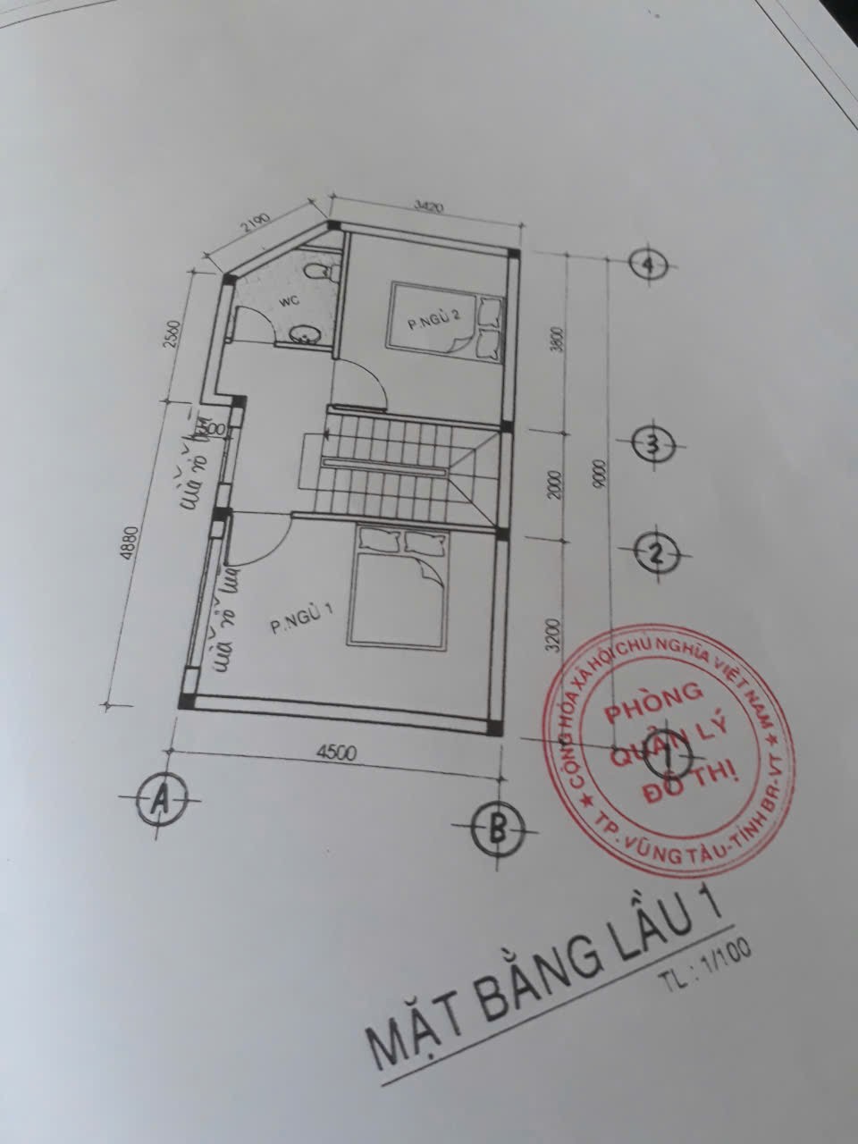 Cần bán Nhà ở, nhà cấp 4, nhà hẻm đường Trương Công Định, Phường 3, Diện tích 43.7m², Giá 4 Tỷ 7