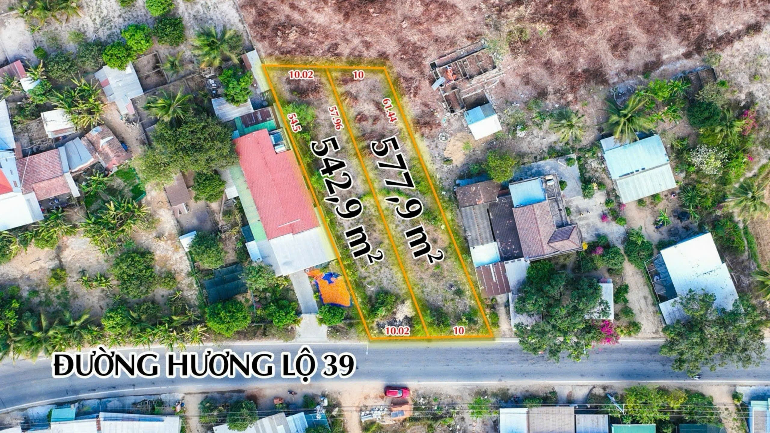 Cần bán Đất đường Hương lộ 39, Xã Suối Tiên, Diện tích 577m², Giá 2900 Triệu 5