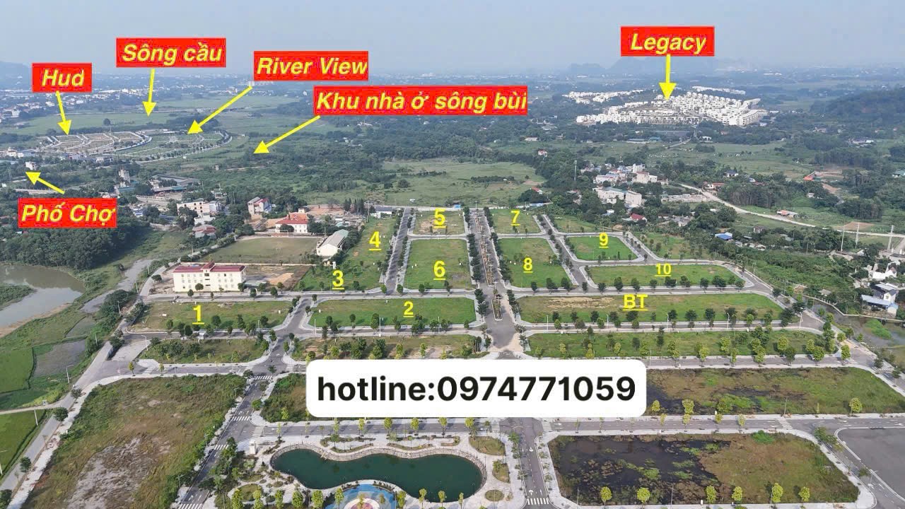 CĐT mở bán 299 lô đắt ở dự án CENTRE VILLE LƯƠNG SƠN với giá và chiết khấu vô cùng ưu đãi