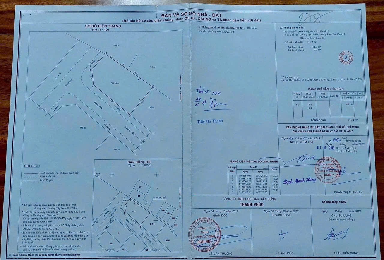 Cần bán Đất Phường Bình An, Quận 2, Diện tích 411m², Giá 340 Triệu/m² 4