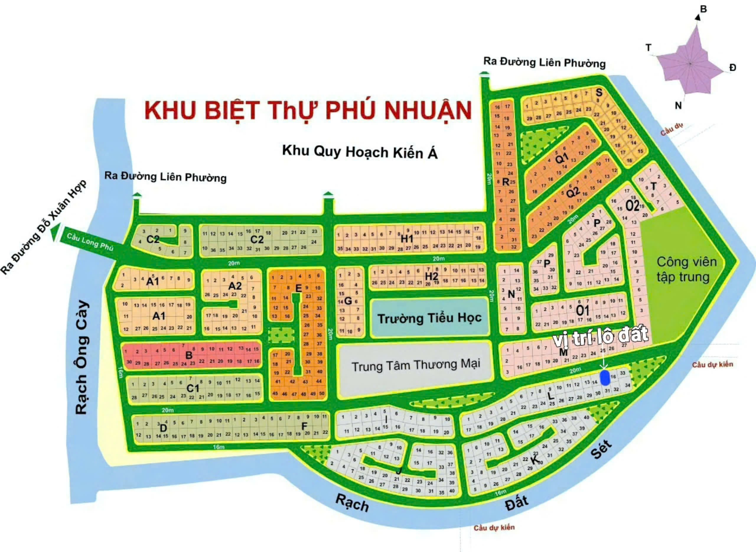 Cần bán Đất Phường Phước Long B, Quận 9, Diện tích 280m², Giá 20 Tỷ 2