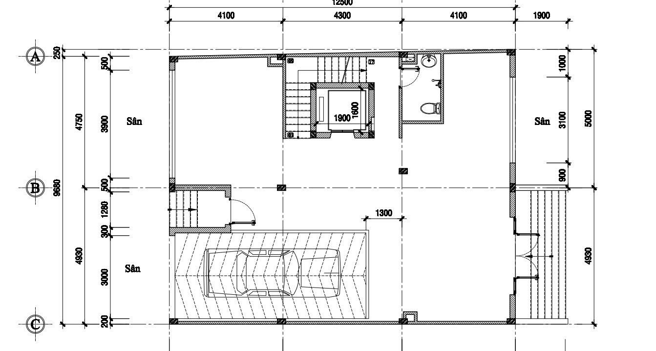 Cho thuê Nhà mặt tiền Phường Phước Long A, Quận 9, Diện tích 200m², Giá 150 Triệu/tháng 5